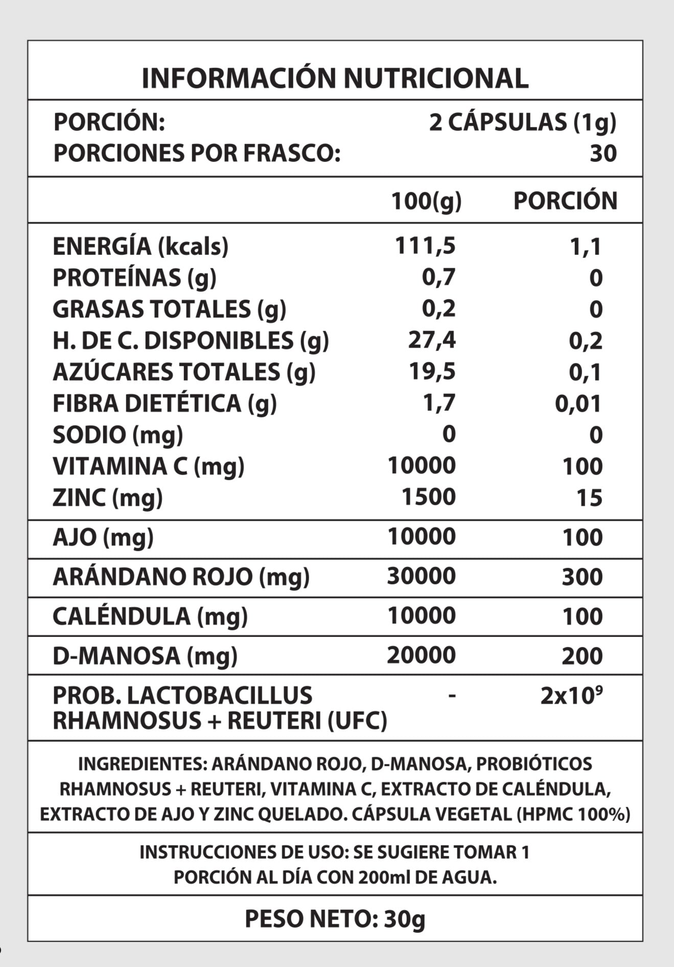 ✨🌸 Uro Probiótico Vaginal 60 CAPS — Equilibrio y protección para tu zona más íntima