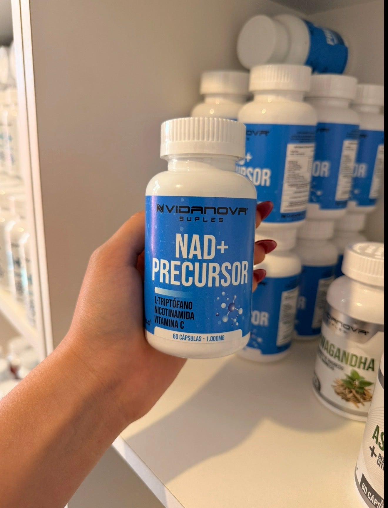⚡Precursor NAD+ 60 CAPS — Reparación celular y energía sostenida todo el día
