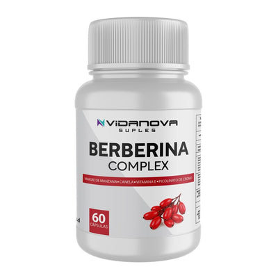 Berberina Complex 60CAPS — Activa tu metabolismo, estabiliza el azúcar y mejora tu salud cardiovascular desde adentro.