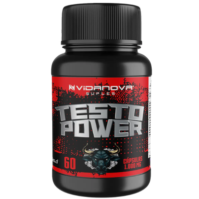 💥🦁 Testo Power 60 CAPS — Potencia tu testosterona y vitalidad masculina