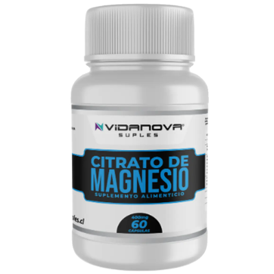 🧘✨ Citrato de Magnesio 60 CAPS — Relax muscular, menos calambres y mejor sueño
