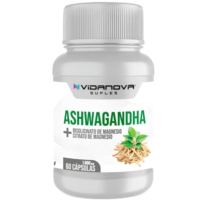 😴 Ashwagandha + Magnesio 60 CAPS — Estrés cero, sueño profundo y recuperación total