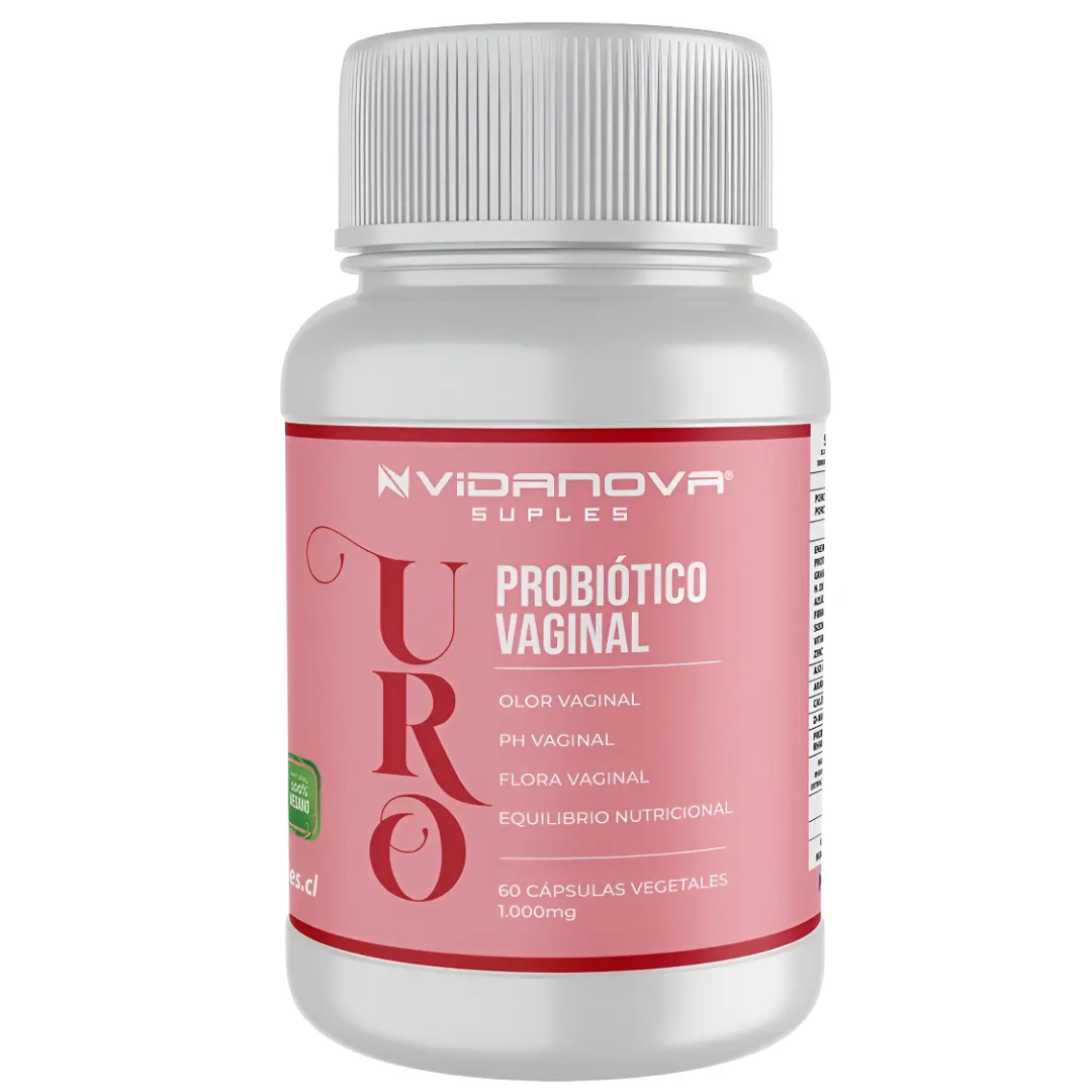 ✨🌸 Uro Probiótico Vaginal 60 CAPS — Equilibrio y protección para tu zona más íntima